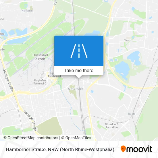 Hamborner Straße map