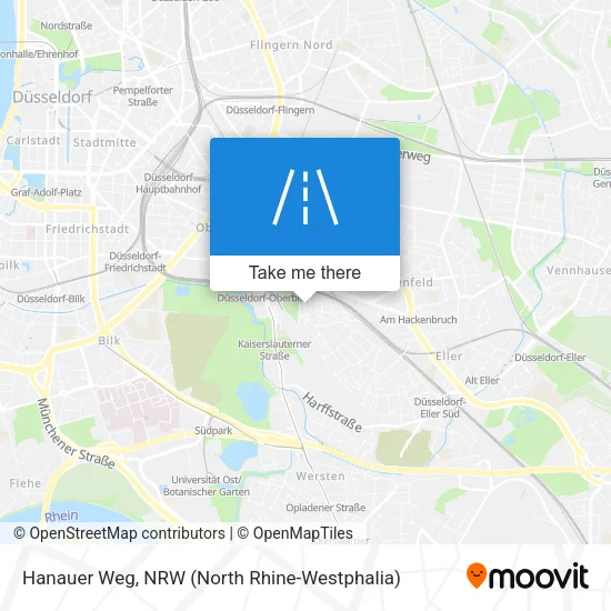 Карта Hanauer Weg