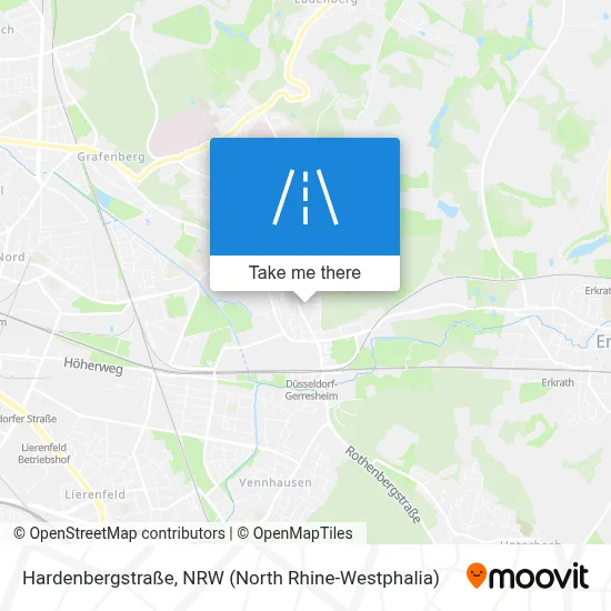 Hardenbergstraße map