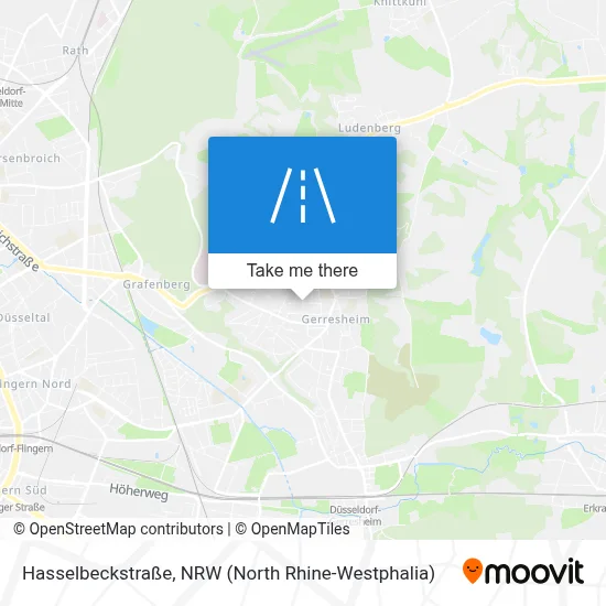 Hasselbeckstraße map