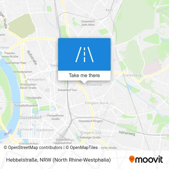 Карта Hebbelstraße