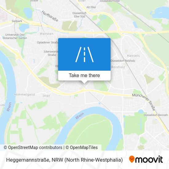 Карта Heggemannstraße