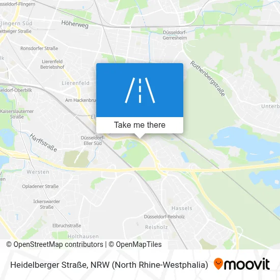Heidelberger Straße map