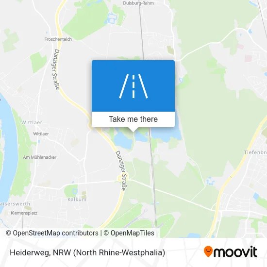 Карта Heiderweg