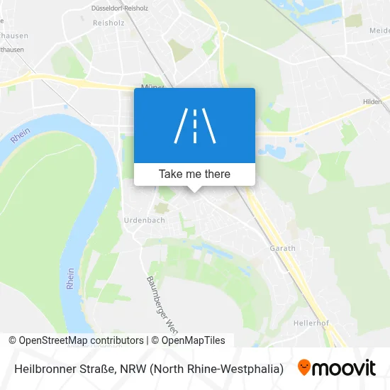 Heilbronner Straße map