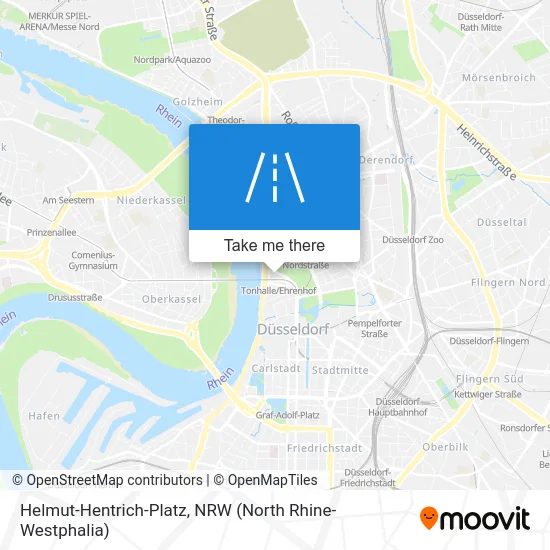 Helmut-Hentrich-Platz map