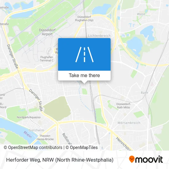 Карта Herforder Weg