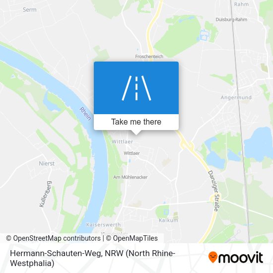 Hermann-Schauten-Weg map