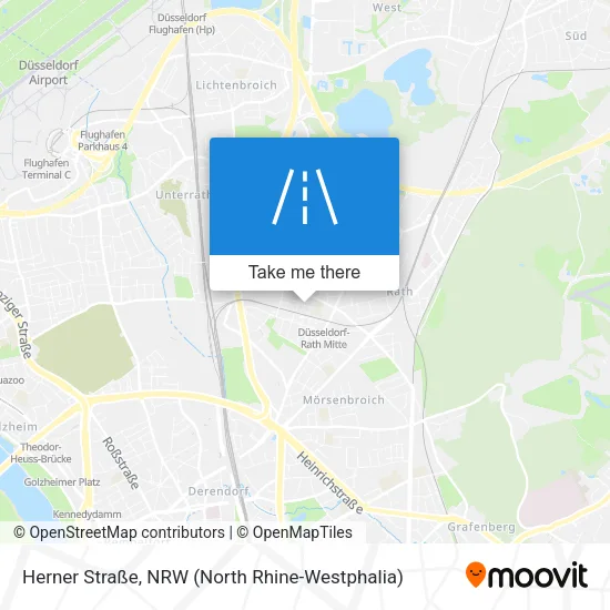 Карта Herner Straße