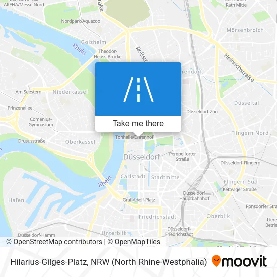Hilarius-Gilges-Platz map