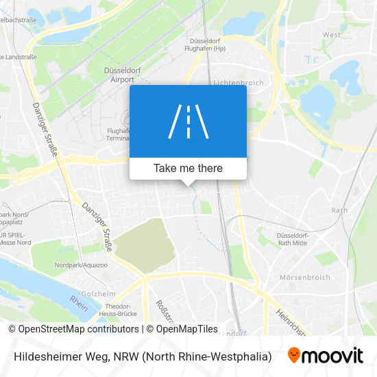 Карта Hildesheimer Weg