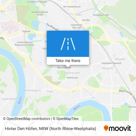 Карта Hinter Den Höfen