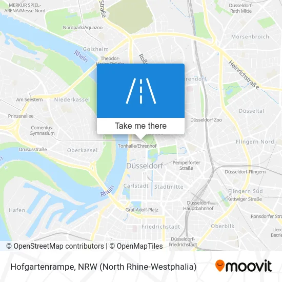 Карта Hofgartenrampe