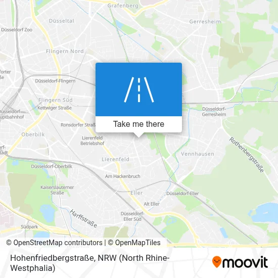 Hohenfriedbergstraße map