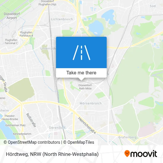 Hördtweg map