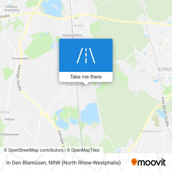 In Den Blamüsen map