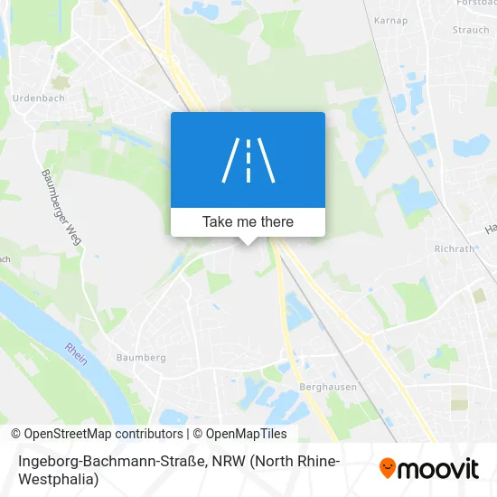 Ingeborg-Bachmann-Straße map