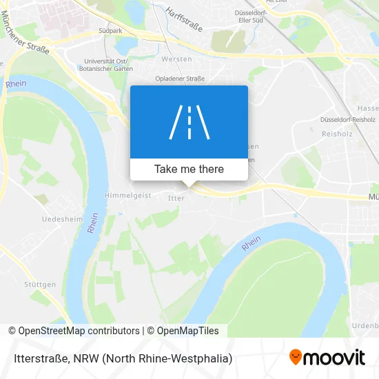Itterstraße map