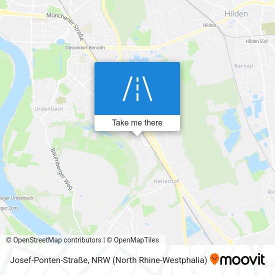 Josef-Ponten-Straße map