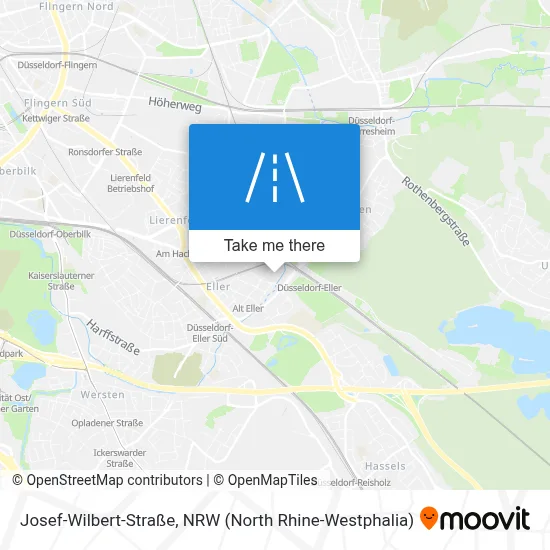 Josef-Wilbert-Straße map