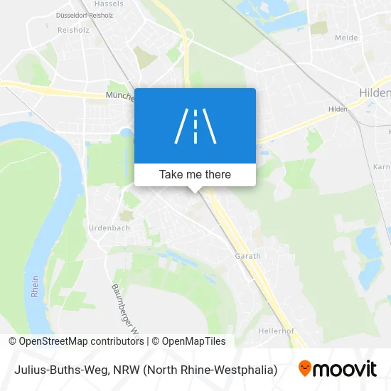 Julius-Buths-Weg map