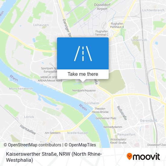 Kaiserswerther Straße map