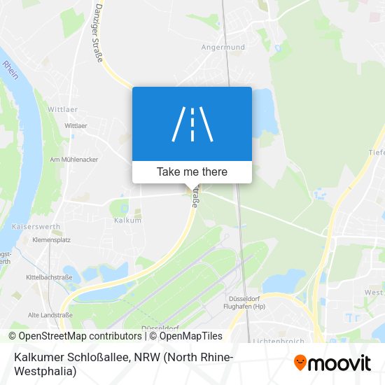 Kalkumer Schloßallee map