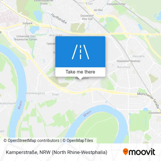 Карта Kamperstraße