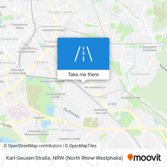 Karl-Geusen-Straße map