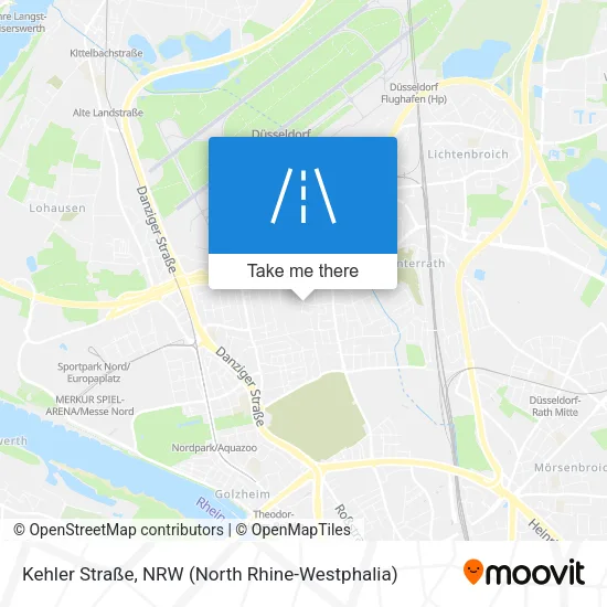 Карта Kehler Straße