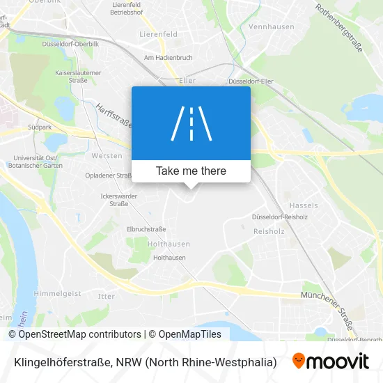 Карта Klingelhöferstraße