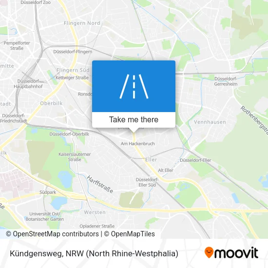 Карта Kündgensweg