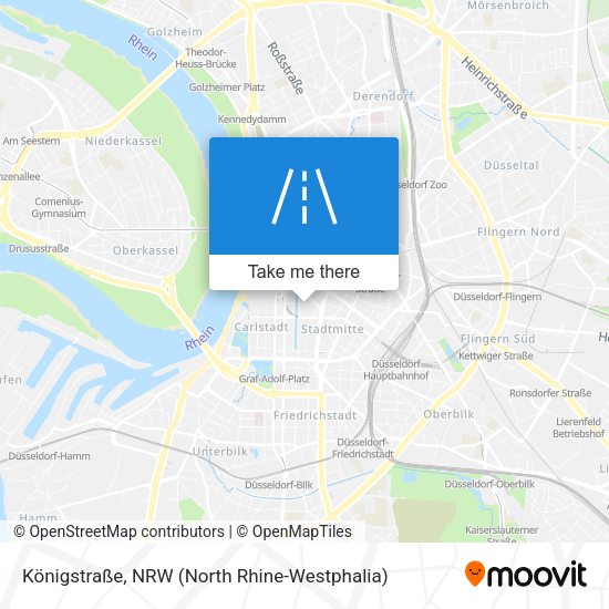 Königstraße map