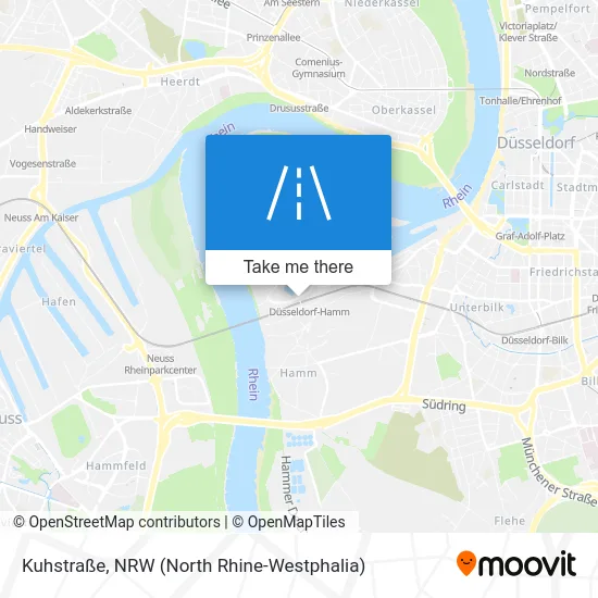 Карта Kuhstraße