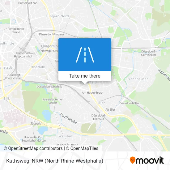 Карта Kuthsweg