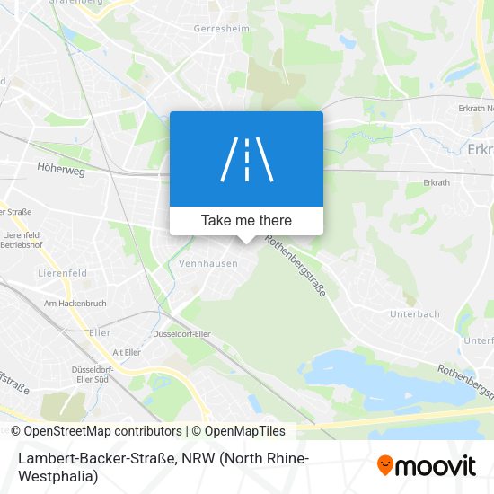 Lambert-Backer-Straße map