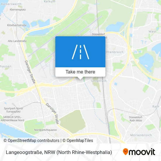 Карта Langeoogstraße