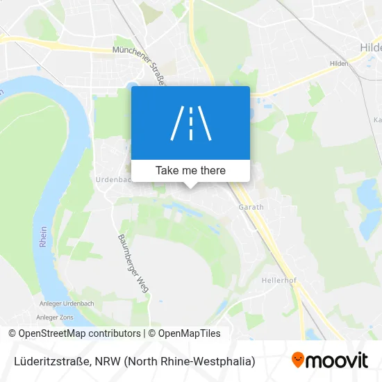 Lüderitzstraße map