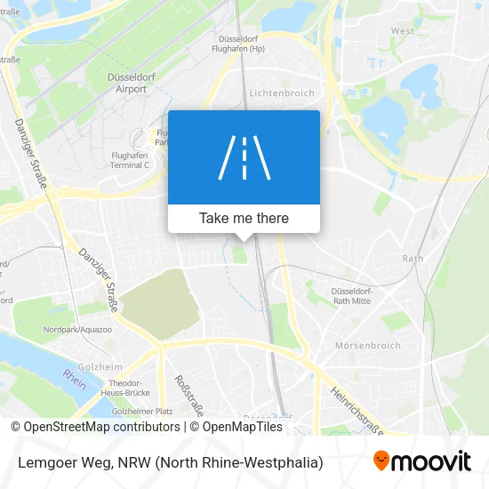 Карта Lemgoer Weg
