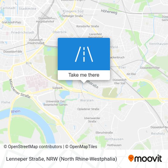 Lenneper Straße map
