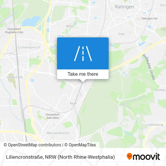 Liliencronstraße map