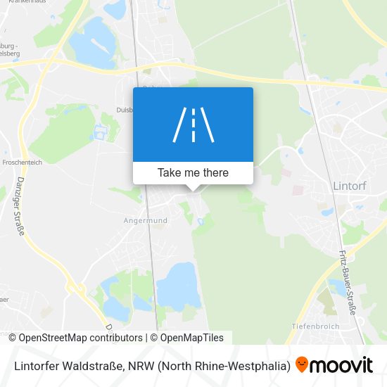 Lintorfer Waldstraße map
