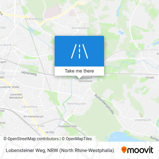 Lobensteiner Weg map