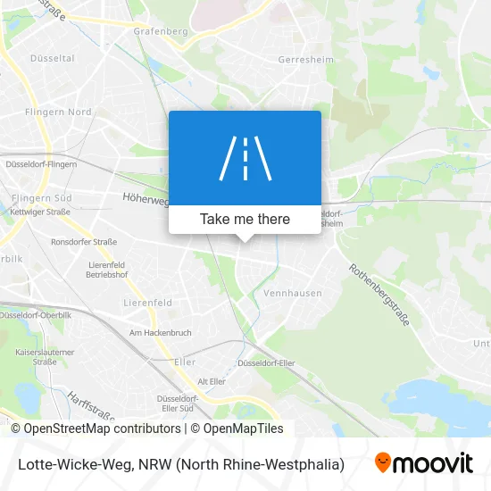 Карта Lotte-Wicke-Weg