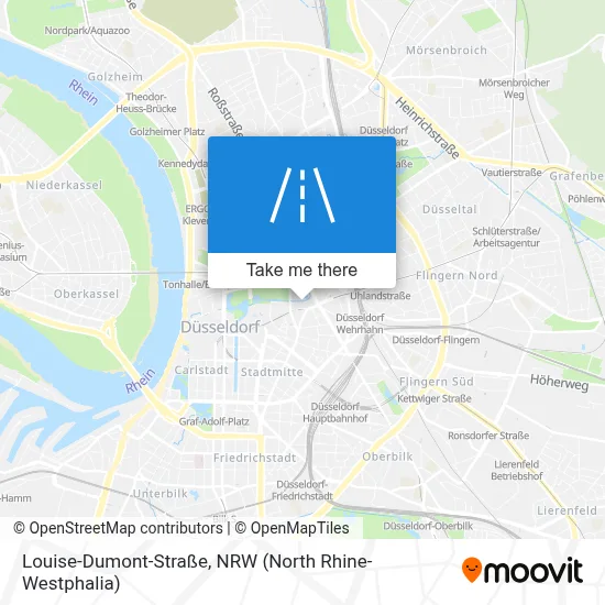 Louise-Dumont-Straße map