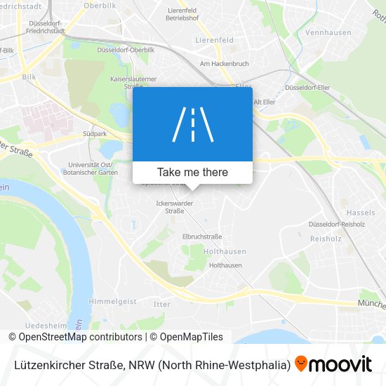 Lützenkircher Straße map