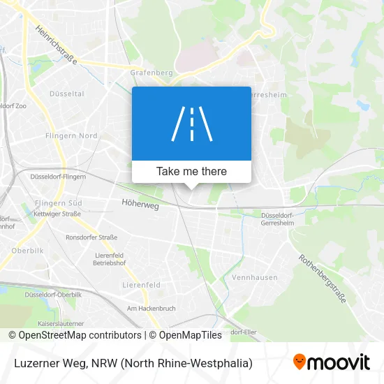 Карта Luzerner Weg