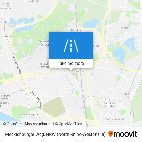 Mecklenburger Weg map