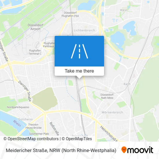 Meidericher Straße map
