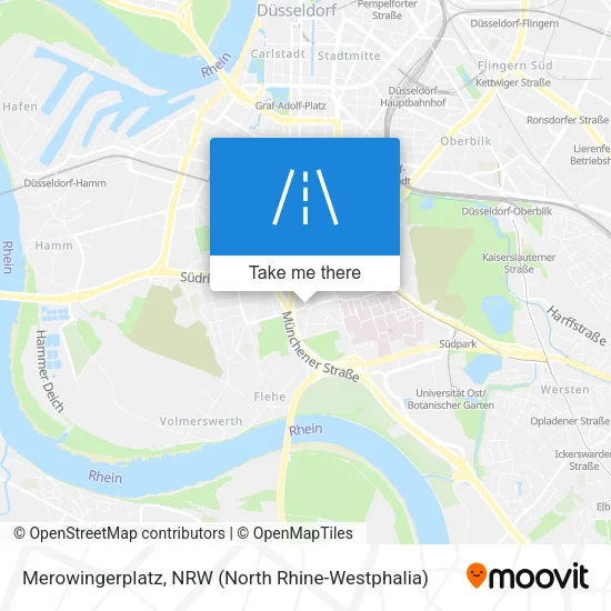 Карта Merowingerplatz
